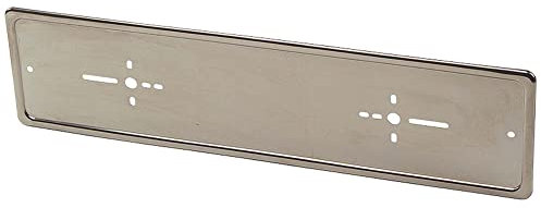 AUTO-STYLE Chrom Nummerschildhalter, pro Stück