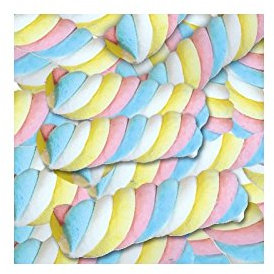Guimauve Twisti Multicolore - Sachet 125 pièces