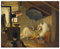 JUNIWORDS Poster, Franz Carl Spitzweg, Der arme Poet, 37 x 30 cm