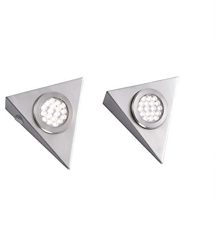 Paul Neuhaus HELENA Unterbauleuchte, stahl, 2er-Set je 1xLED-Board 2,50W 3000K, warmweiß…