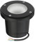 ledscom.de Bodeneinbauleuchte BOFU für außen, IP67, schwenkbar, schwarz, rund, 150mm Ø, 1x GU10 max. 15W, Milchglas