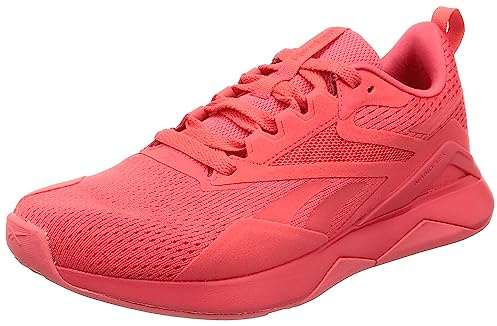 Reebok Herren Nanoflex Tr 2 Sneaker, Cherry Cherry Cherry Neon Cherry, 44.5 EU