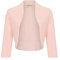 DANAEST - Boléro pour femme à manches 3/4, couvre-épaules courtes, élégant, adapté pour les fêtes (708), Couleur : rose., XXL Corto