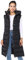 Top Fashion18 Ladies Padded Gilet Longline Hooded Jacket Quilted Winter Wear Long Hooded Side Split Puffer Long Body-Warmer Coat Size 8-18 (as8, numeric, numeric_20, regular, regular, Black)