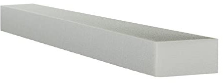 SEEBAUER living® Schaumstoffstreifen MEDIUM | RG35/40 | Matratzenverlängerung | Matratzenausgleich aus PU-Schaum | Formstabil und langlebig | 10 x 20 x 200 cm