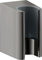 hansgrohe AXOR Starck One Brausehalter, 45721330, Farbe: Polished Black Chrome