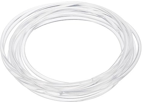 sourcing map MMA Glasfaserkabel 6mm 6m Lichtleiter Faser für LED für Haus, Hotel, Transparent