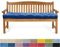 PHUSTJKL Bankauflage Bankkissen 180X50X6CM Sitzkissen für Bank rutschfeste Bankpolster Gartenbankkissen Rückenkissen Schaukel Stuhlkissen für Outdoor/Indoor Gartenmöbel Terrasse-Blau