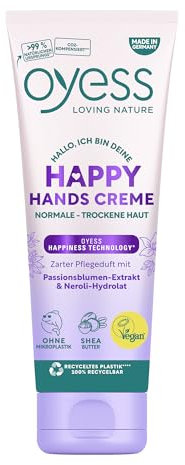 OYESS loving nature, Happy Hands Creme, pflegend, 75ml