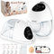 SKYWOT Wearable Breast Pump, Hands-Free Portable Breast Pump, Slim Design Perfectly Fits The Curve of Breast ｜Ultra Quiet & Strong Suction｜3 Flange Sizes (21mm/24mm/27mm)｜Long Battery Life