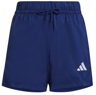 adidas Unisex Kids Essentials Climacool Shorts, Dark Blue/White, 11-12 Years