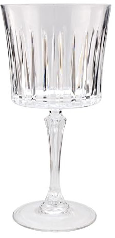 RCR Cristalleria Italiana Timeless - Set da 4 Calici Cocktail in Vetro