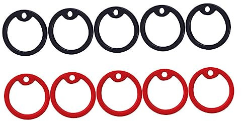 INOOMP 3sets Silicone Silencers for Dog Tags Set Practical Long-Term Use Pet Name Tag Mute Hoop Dog Accessories 10pcs*3
