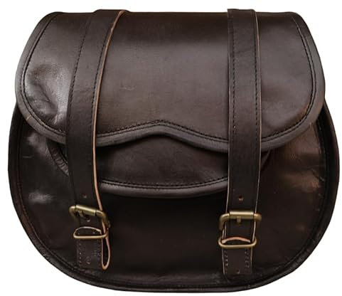 Motorrad-Satteltaschen, Fahrrad-Seitentasche, Fahrrad-Werkzeugtasche | Satteltaschen | Motorradtaschen | Fahrradsatteltasche | Ledertasche (2 Taschen) (One Piece Black)