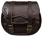 Motorrad-Satteltaschen, Fahrrad-Seitentasche, Fahrrad-Werkzeugtasche | Satteltaschen | Motorradtaschen | Fahrradsatteltasche | Ledertasche (2 Taschen) (One Piece Black)