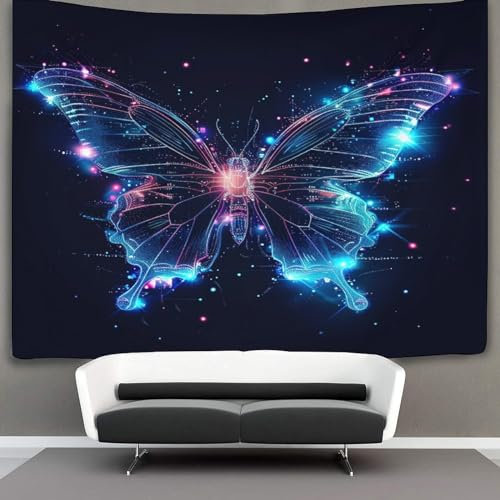 Xiputvl 3D Druck Glowing Insect And Bug Patterns Wandteppiche Poster Ornament Wandbehang Wandteppich Wanddeko Wandbehang Für Schlafzimmer Wohnzimmer Wohnheim Tapisserie 130cmx150cm