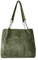 Ulisty Damen Cord Tragetasche Lässig Shopper Umhängetasche Mode Schultertasche Täglich Einkaufstasche Cordtasche grasgrün