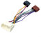 Câble adaptateur ISO pour autoradio 16 broches pour autoradio ISO faisceau de câbles pour 1999-2008 Interface audio de véhicule connecteur femelle vers ISO mâle