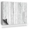 Couverture Magnétique 80x60 cm Cache Radiateur Anti-poussière Tapis Design pour Radiateurs Facile à Installer Protège et Décore - Planches Fines en Bois peintes en Blanc