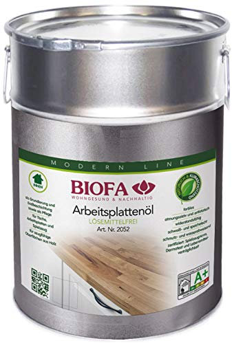 Biofa | Arbeitsplattenöl | lösemittelfrei | 2052 Größe 10,00 L