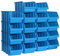 18x Sichtbox PP Größe 3/L blau PRO NEU 18er Set Sichtboxen Werkstatt-Lagerboxen