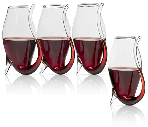 Wine Savant Elegant Port Sipper Glasses Set of 4