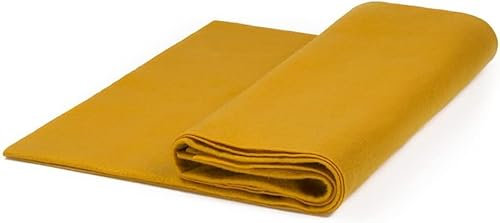 The Felt Store Bastelfilz Meterware 1,6mm Altgold, Filzstoff Länge 5 m, Breite: 1,8 m