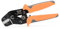 Iwiss Pince à sertir solaire SN-2546B pour connecteurs IWS4, 2,5/4/6mm², Poignée ergonomique en nylon orange