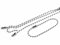 Vintageparts 20 Kurze Kugelketten mit Verschluss, 12 cm lang, platiniert, DIY-Schmuck