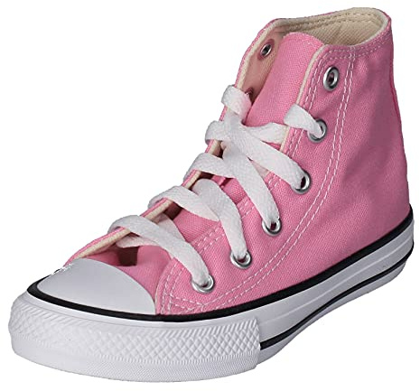 Converse Chuck Taylor all Star High - Sneaker a Collo Alto Unisex Bambini, Rosa (Pink Pink), 29 EU