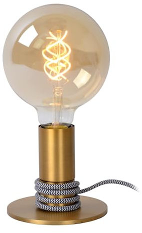 LUCIDE MARIT - Tischlampe - 1xE27 - Mattes Gold/Messing