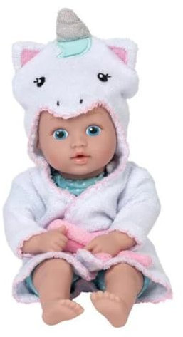 ADORA Bath Time Baby Tots Collection, 21,6 cm Babypuppen- und Kleidungsset, hergestellt mit frischem Puderduft, maschinenwaschbar und exklusivem QuickDri-Vinyl-Körper, Geburtstagsgeschenk für Kinder