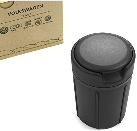 Aschenbecher Mittelkonsole Ascher mit Gehäuse Becher titanschwarz 56185796182V