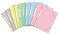 Oxford, Carpetas A4 Cartón, 3 Solapas y Cierre de Gomas Elásticas, Paquete 10 Carpetas, Colores Pastel