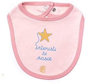 Inter Infant Collection Bavaglino, Bimba, Rosa, One size