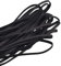 EUROXANTY Goma Elástica Costura | Goma de Coser para Máquina | Goma Costura | Cordón Elástico de Costura | Cintas Elásticas | Banda Elástica | (Negro, 10 mm x 3,5 m)