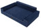 HOBBYGARDEN Hundebett Hundekissen Bett Kissen Haustierbett Hundeliegen Hundesofa Hundecouch Liegen Sofa Hundekorb Tierbett Weich, Navy Blau, 116 x 78 cm