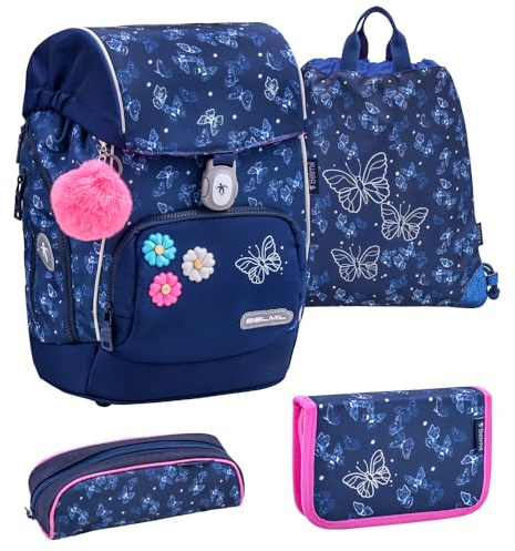 Belmil Comfy Premium Schulranzen Set 5 - teilig (Sapphire)