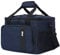 MIER Large Lunch Bag for Men Adult Insulated Lunch Box Cool Bags with Shoulder Strap Leakproof Lunch Cooler with Multiple Pockets for Work, Picnic, Travel, Camping, 15L(24 Cans) Navy Blue