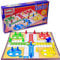 HMN Ludo Game, Traditional Ludo Board Game, Folding Ludo Game Set Traditional Ludo Game Board for Adults Indoor Fun Ideal of Ludo Game Board (Ludo Game)