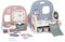 Smoby - Baby Care Puppen-Kita - einklappbares Puppen-Spielcenter (107,9x77,9x51 cm) mit 360° Spielfläche und 27 Extras, Spielzeug für Kinder ab 3 Jahre
