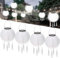 4Pcs Solar Lampions,LED Solar Lampions Garten Laterne,Lampions Außen Wetterfest Warmweiß,LED Lampion Solar Lichterkette Aussen,Solar Lampion Boho Style,Wasserdicht LED Solar Laterne Party Dekoration