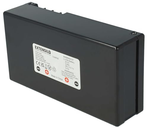 EXTENSILO Akku kompatibel mit Alpina AR2 400 Rasenmäher (3400mAh, 25,2V, Li-Ion)