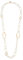 Leslii Damen-Kette Timeless lange Glieder-Kette Statement-Kette Matt (Gold)