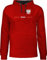 Pullover Herren Frauen Hoodie Kontrast zweifarbig - Fußball EM WM - Polen Trikot Wappen | Polska mit Stolz | Polnisches Fan-Motiv - L - Rot/Schwarz - soccer hoodies europameisterschaft polnisch