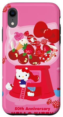 Hülle für iPhone XR Hello Kitty 50th Anniversary Candy Case