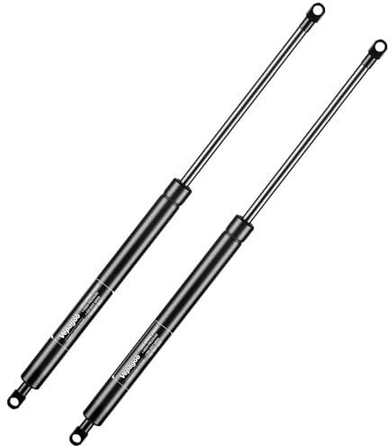 Vepagoo Lot de 2 vérins à gaz, 700 mm, 250 N/25 kg, pour camping-car, lit, housses de bateau, portes, trappes de sol, fenêtres d'abri de jardin, etc., têtes à œillets M6 (diamètre 8 mm)