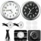 Celepoir 2 Stück Auto Uhr, Mini Uhr für Auto Armaturenbrett, Selbstklebend Leuchtende Autouhr, Auto Lüftungsschlitz Clip Uhr, Auto Uhr zum Kleben, Auto-Uhren Digital für Auto Lnnendekoration Geeignet