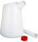 Jarra medidora de aceite con boquilla flexible de vertido con tapa para viajes en coche, 1,2 L