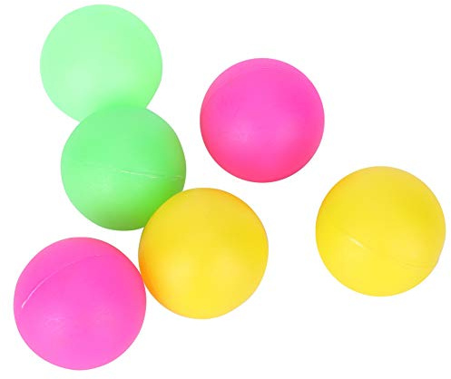 Pelotas de Playa, Juego de Pelotas de Juguete de Playa de PVC, Pelotas de Playa, Pelotas de Repuesto para Paletas, Pelotas de Raqueta de Playa con Tres Colores, 6 Piezas